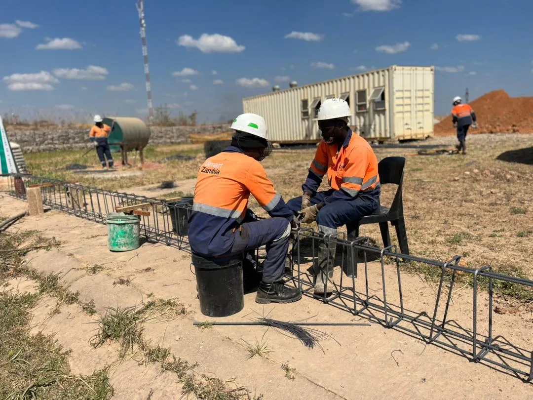 Reinforcement cage fabrication on site